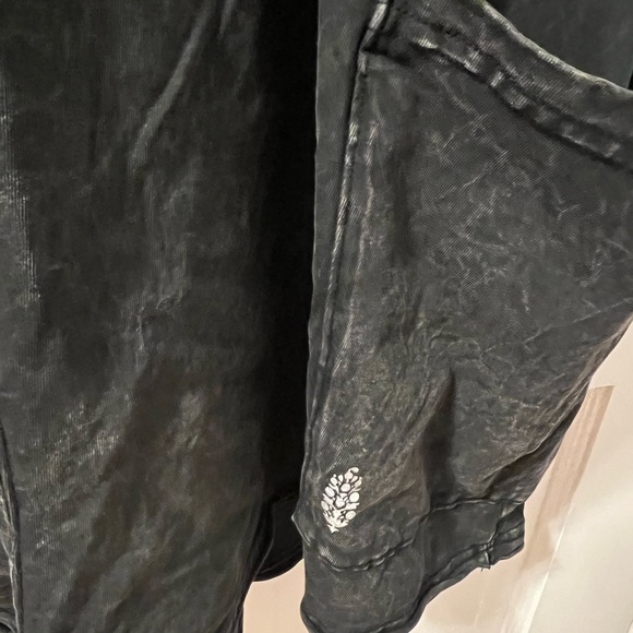 FP Movement Women's Hot Shot Tee Romper - black wash - size L - Picture 6 of 6